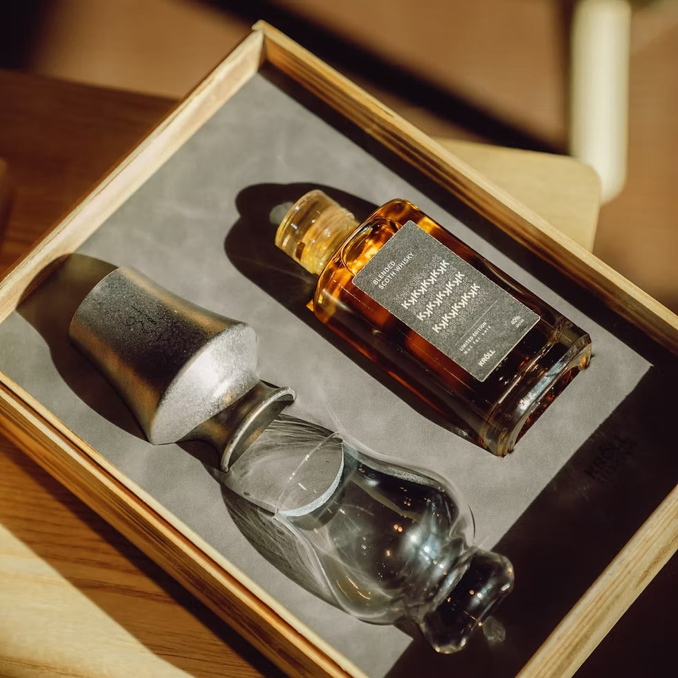 KRÓLL - Titanium Whisky Cup Set