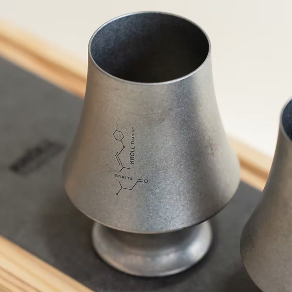 KRÓLL - Titanium Whisky Cup Twin Set