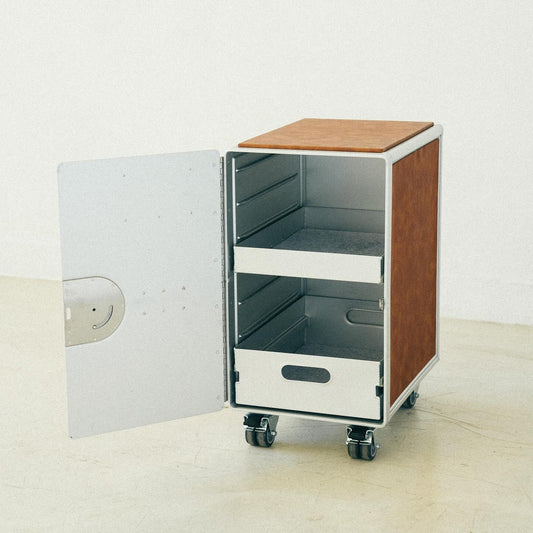 TORMH - Trolley Cabinet M (Leather Brown)