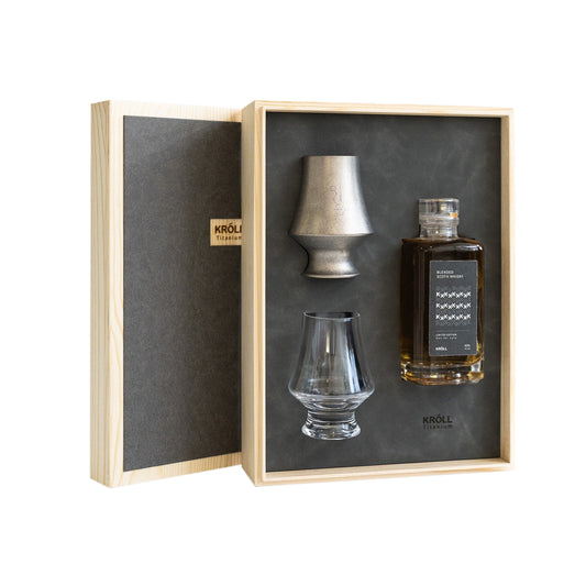 KRÓLL - Titanium Whisky Cup Set