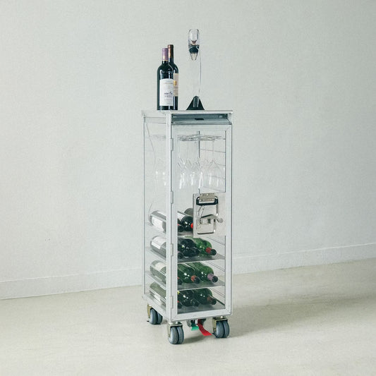 TORMH - Wine Trolley Cabinet